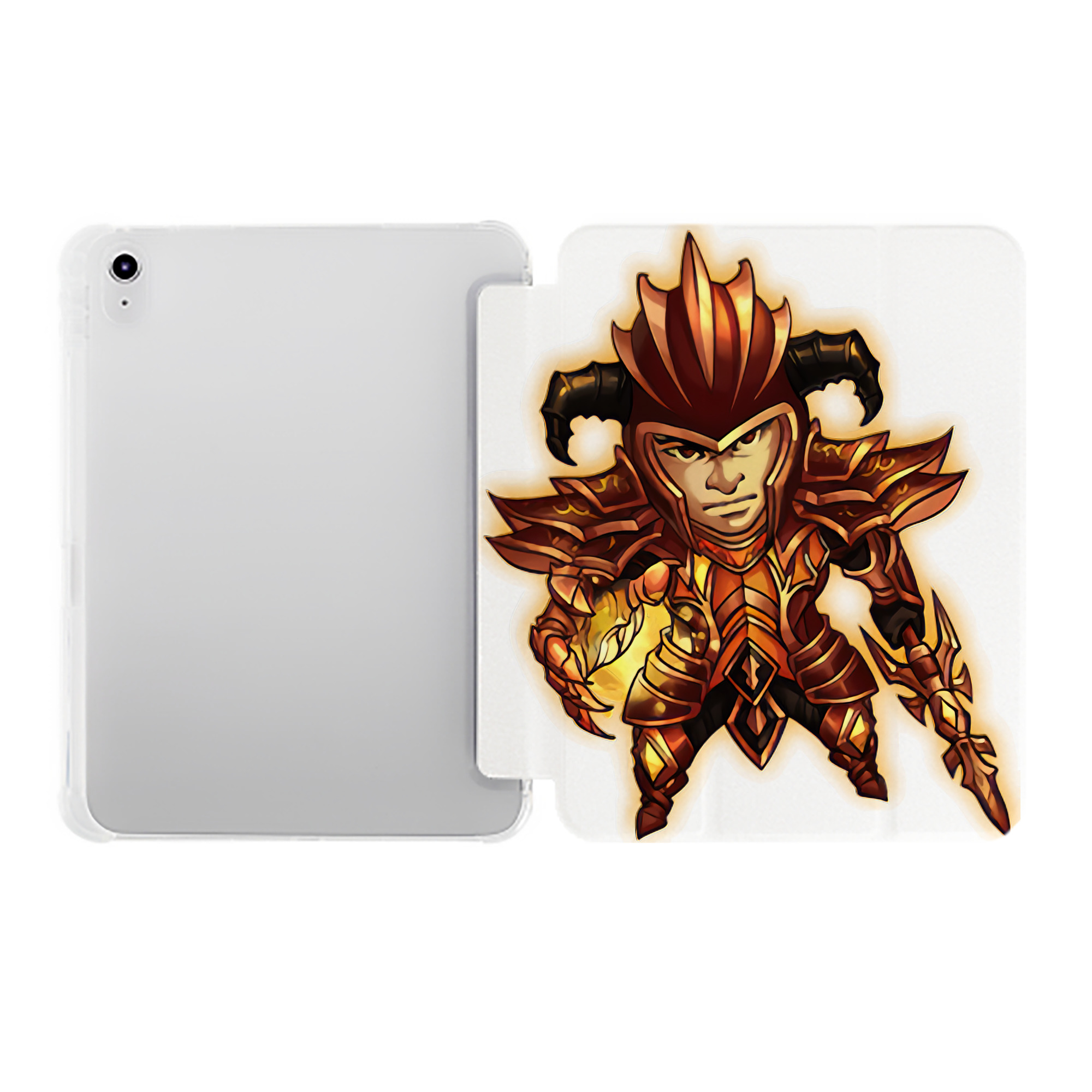 （画像用） リーグ・オブ・レジェンド League of Legends LOL IPad ケース ペン収納付き 三つ折りスタンド PUレザー×シリコン 対応機種9.5/10.5/10.9インチ